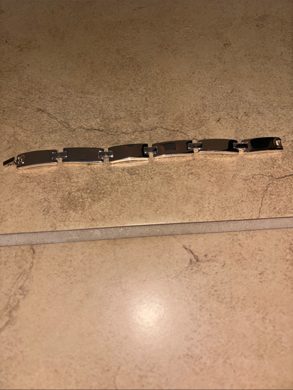 Silver Link Bracelet -